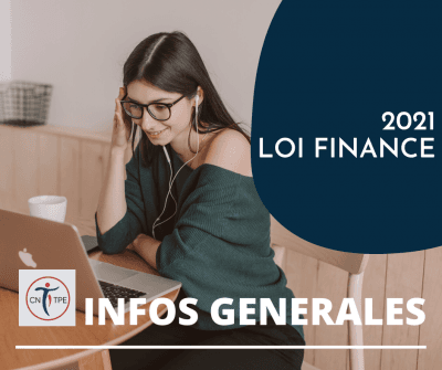 2021 - Nouveautés loi de finance
