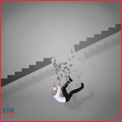 La pente fatale des défaillances.