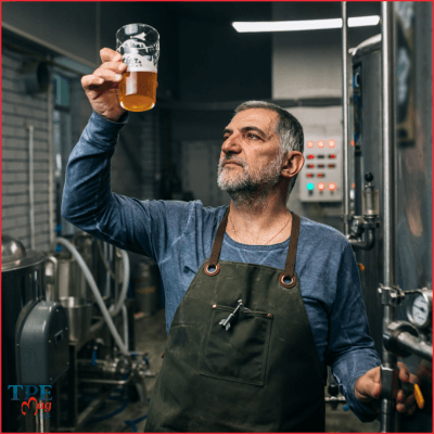 La bière Française boit la tasse