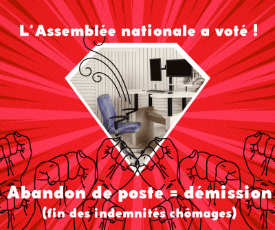 Abandon de poste : vers la fin de l’indemnisation