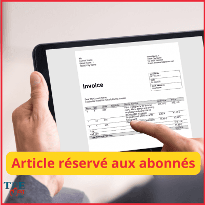 Facture électronique : c’est maintenant